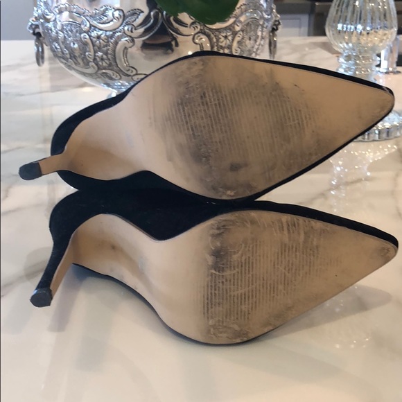 Sexy pointed toe velvet lace up boots - Picture 6 of 7